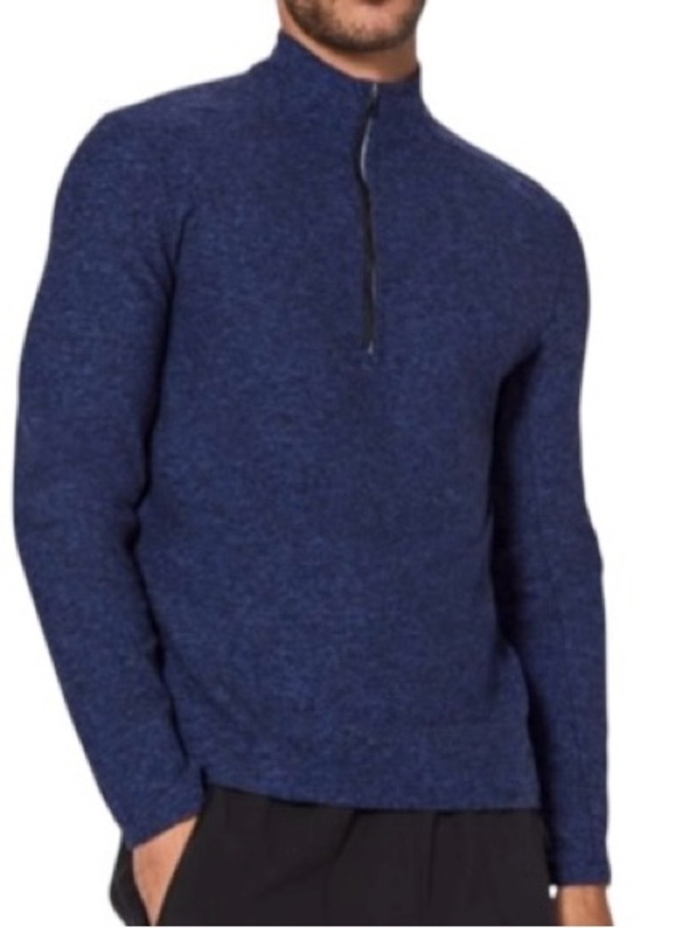 Lululemon Surge Warm 1/2 Zip Long Sleeve Pullover Reflective Running Men's Large